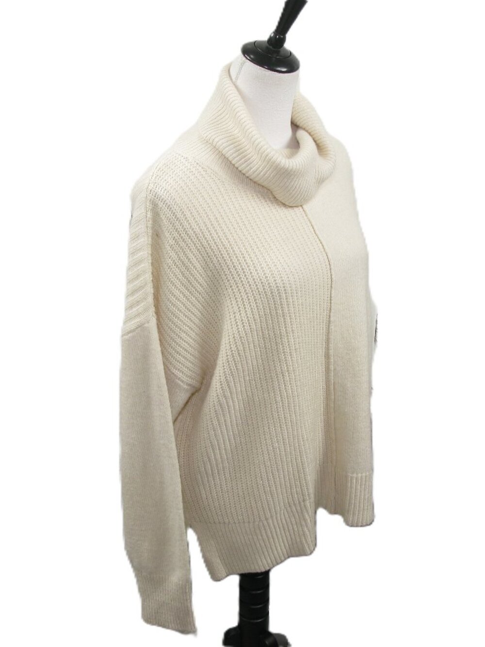 Rachel Zoe Cream Turtle Neck Sweater Size XL